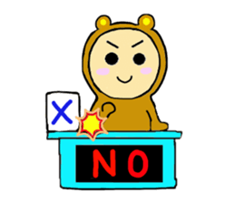 Yumi bear sticker #1415172