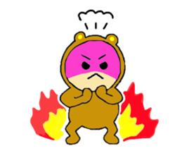 Yumi bear sticker #1415176