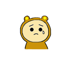 Yumi bear sticker #1415198