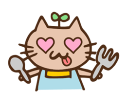 Daily life sticker of nyannta. sticker #1415589