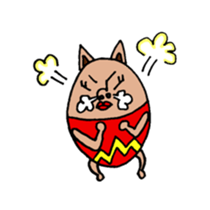 lips cat sticker #1416215