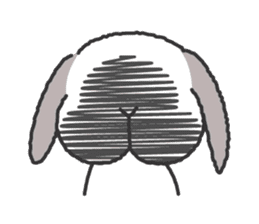 Lop Bunny, SHARIKICHI sticker #1416279