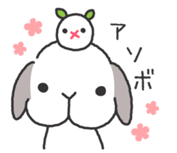 Lop Bunny, SHARIKICHI sticker #1416285