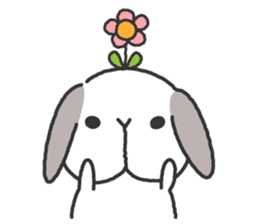 Lop Bunny, SHARIKICHI sticker #1416288
