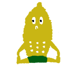 Mr. Giant Corn sticker #1416354