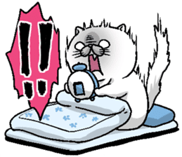 Motchirineko that wants to play with you sticker #1416395