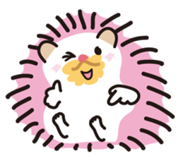 Lovely Day of hedgehog sticker #1416574