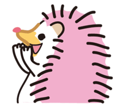 Lovely Day of hedgehog sticker #1416577