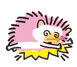Lovely Day of hedgehog sticker #1416591