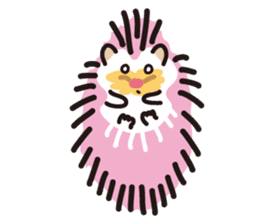 Lovely Day of hedgehog sticker #1416592