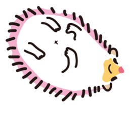 Lovely Day of hedgehog sticker #1416600
