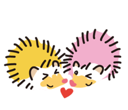 Lovely Day of hedgehog sticker #1416601