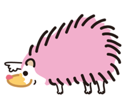 Lovely Day of hedgehog sticker #1416609