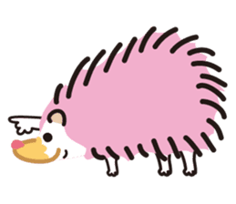 Lovely Day of hedgehog sticker #1416609