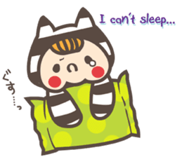 Dot Cat and Border Rabbit sticker #1416666