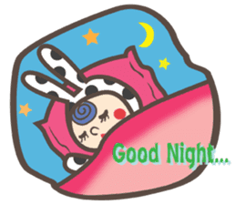 Dot Cat and Border Rabbit sticker #1416671