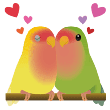 Love Birds sticker #1417078