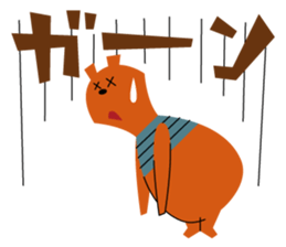 Animal Sticker of Koichi Taniguchi sticker #1417240