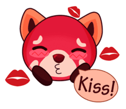 Red Pandas - English sticker #1417314