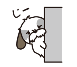 Pomeranian and Shihtzu sticker #1417365