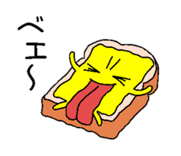 The cheese which pretends ignorance sticker #1417665