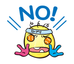 "TENIBO"- The best tennis player sticker #1418818