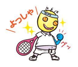 "TENIBO"- The best tennis player sticker #1418836