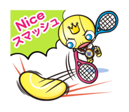 "TENIBO"- The best tennis player sticker #1418837