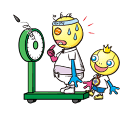 "TENIBO"- The best tennis player sticker #1418845