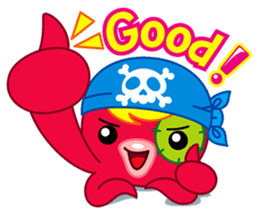 Jackie Octopus (English Edition) sticker #1418931