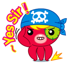 Jackie Octopus (English Edition) sticker #1418933