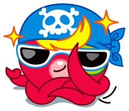 Jackie Octopus (English Edition) sticker #1418934