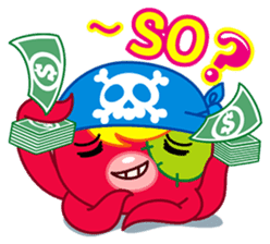 Jackie Octopus (English Edition) sticker #1418936