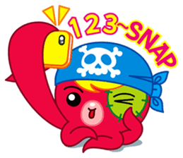 Jackie Octopus (English Edition) sticker #1418938
