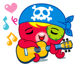 Jackie Octopus (English Edition) sticker #1418940