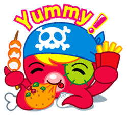 Jackie Octopus (English Edition) sticker #1418941