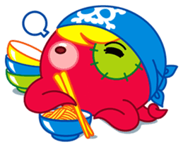 Jackie Octopus (English Edition) sticker #1418942