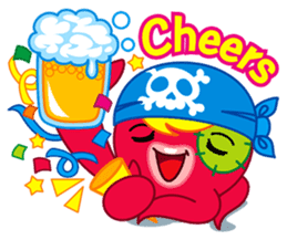 Jackie Octopus (English Edition) sticker #1418944