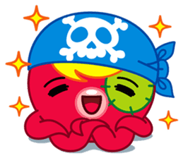 Jackie Octopus (English Edition) sticker #1418946