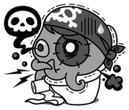 Jackie Octopus (English Edition) sticker #1418952