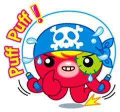 Jackie Octopus (English Edition) sticker #1418954