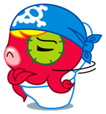 Jackie Octopus (English Edition) sticker #1418957