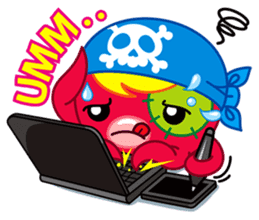 Jackie Octopus (English Edition) sticker #1418959