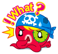 Jackie Octopus (English Edition) sticker #1418965