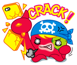 Jackie Octopus (English Edition) sticker #1418967