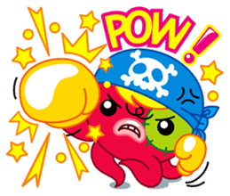 Jackie Octopus (English Edition) sticker #1418968