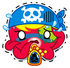 Jackie Octopus (English Edition) sticker #1418969