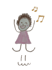 Dooding woman and man sticker #1419011