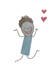 Dooding woman and man sticker #1419012