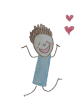 Dooding woman and man sticker #1419012